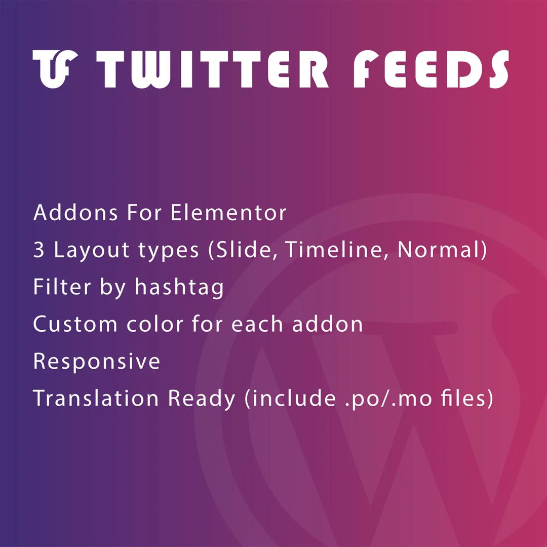Twitter Feeds for Elementor WordPress Plugin
